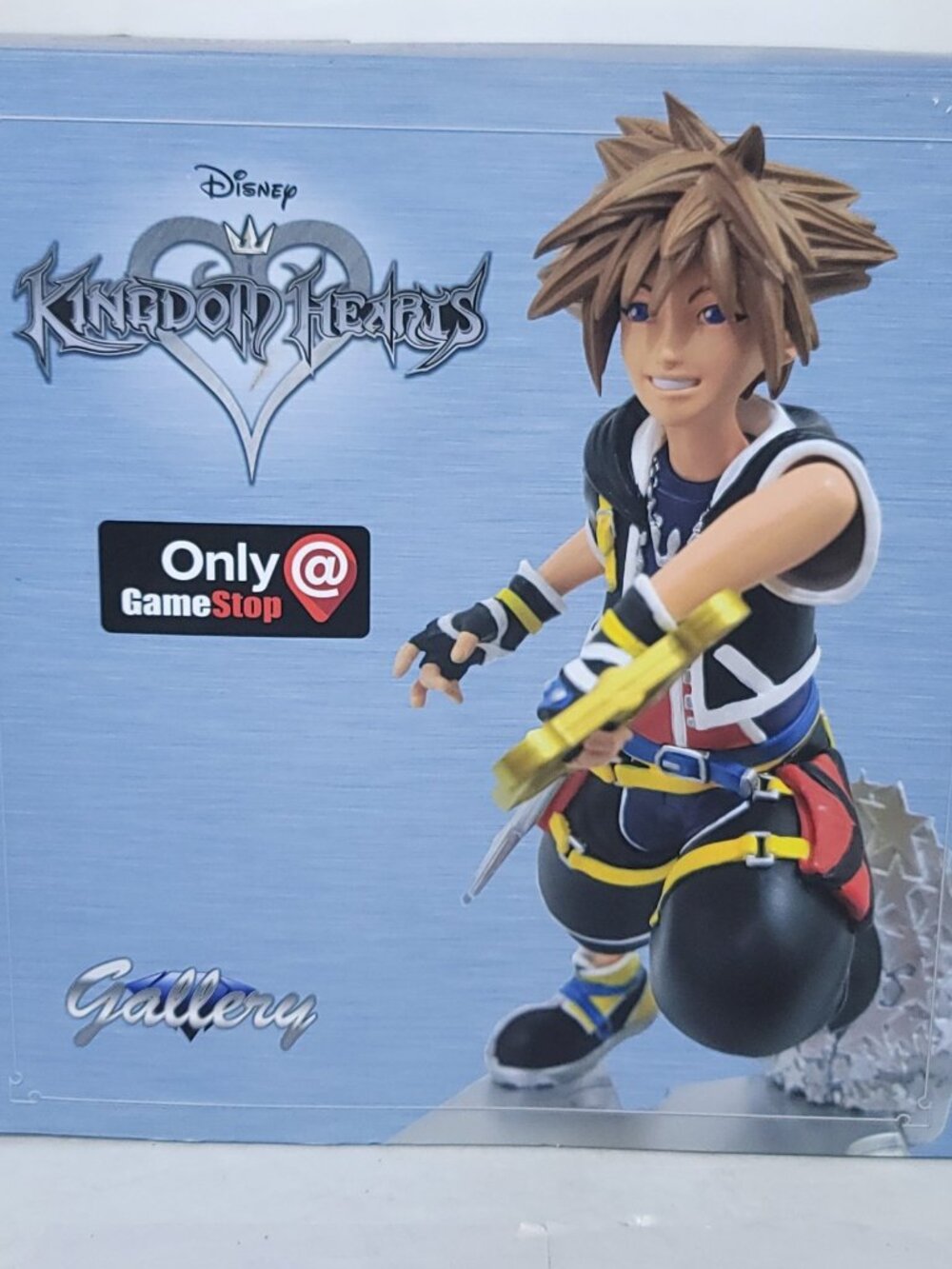 Disney Kingdom Hearts Sora Gallery Figure GameStop Exclusive Diamond Select NEW